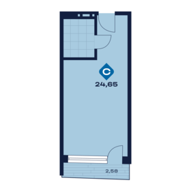 25,4 м², гостиница - изображение 4