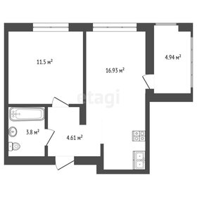 Квартира 38,9 м², 1-комнатная - изображение 1