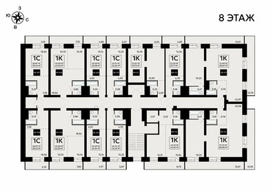 Квартира 23,8 м², 1-комнатная - изображение 2