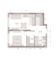 Квартира 47,1 м², 2-комнатная - изображение 2