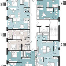Квартира 39,4 м², 1-комнатная - изображение 2