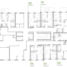 Квартира 62,8 м², 2-комнатная - изображение 3