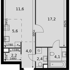 Квартира 47,1 м², 2-комнатная - изображение 2