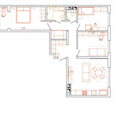 Квартира 84,8 м², 3-комнатная - изображение 2