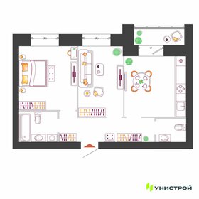 Квартира 55,5 м², 2-комнатная - изображение 1
