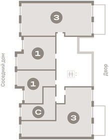 Квартира 96,2 м², 3-комнатная - изображение 2