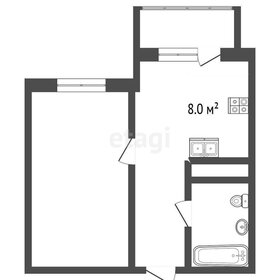 Квартира 34,4 м², 1-комнатная - изображение 1