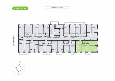 Квартира 68,7 м², 3-комнатная - изображение 2