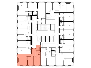 Квартира 59,6 м², 2-комнатная - изображение 2
