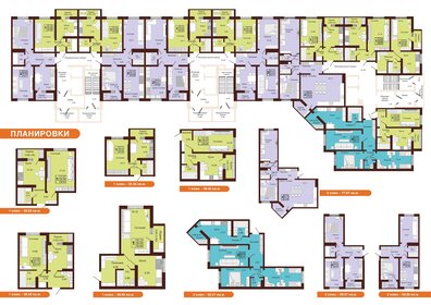 Квартира 59,6 м², 2-комнатная - изображение 2