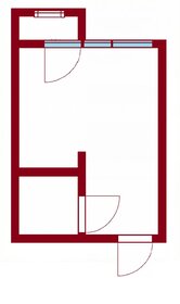 Квартира 23,5 м², студия - изображение 1
