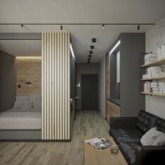 Квартира 30 м², студия - изображение 1