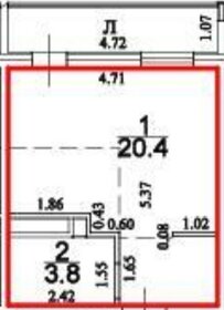 Квартира 28,9 м², студия - изображение 1