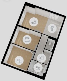 Квартира 56,4 м², 2-комнатная - изображение 3