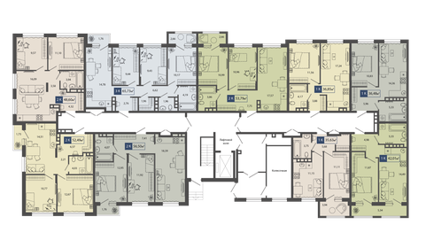 Квартира 53,8 м², 2-комнатная - изображение 2