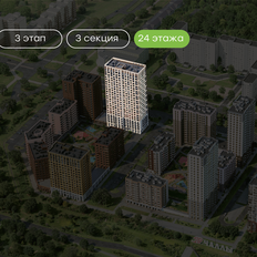 Квартира 44,9 м², 1-комнатная - изображение 3