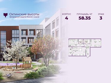 Квартира 58,4 м², 2-комнатная - изображение 1