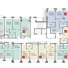 Квартира 79,8 м², 2-комнатная - изображение 3
