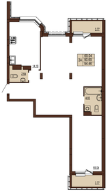 Квартира 94,3 м², 3-комнатная - изображение 1