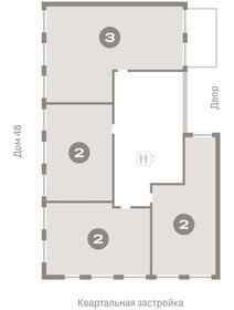 Квартира 135,8 м², 3-комнатная - изображение 2