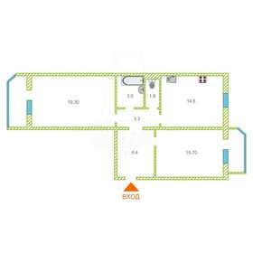 Квартира 70 м², 2-комнатная - изображение 5