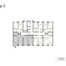 Квартира 33,9 м², 1-комнатная - изображение 2