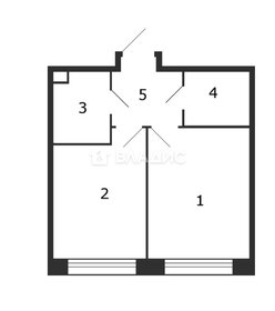 Квартира 42,1 м², 1-комнатная - изображение 1