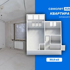 Квартира 30,5 м², 1-комнатная - изображение 3