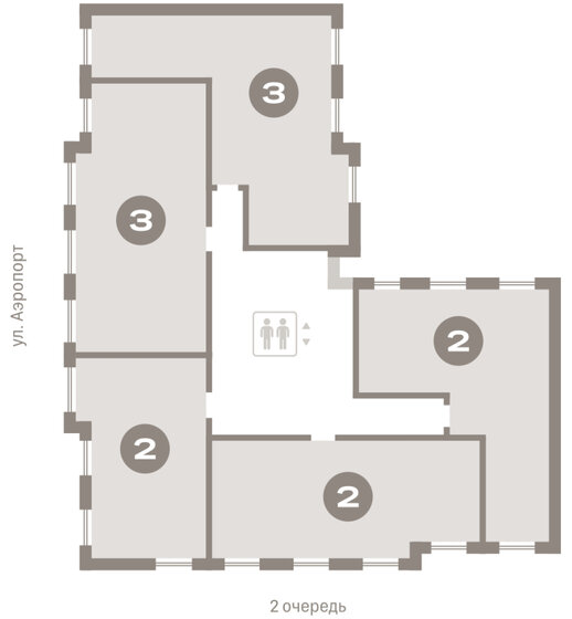 78 м², 3-комнатная квартира 11 500 000 ₽ - изображение 103