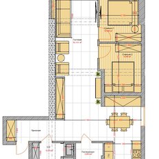 Квартира 82,3 м², 1-комнатная - изображение 3