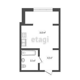 Квартира 21 м², студия - изображение 2