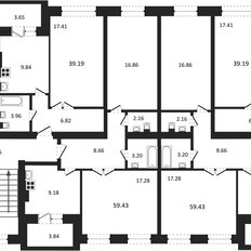 Квартира 87,2 м², 3-комнатная - изображение 4