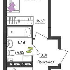 Квартира 41,7 м², 2-комнатная - изображение 2