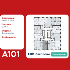 Квартира 23,6 м², студия - изображение 2