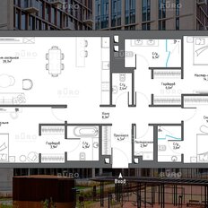 Квартира 135 м², 4-комнатная - изображение 2