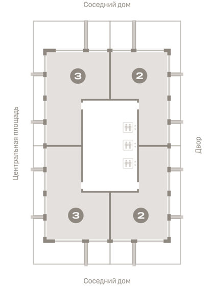 65,6 м², 2-комнатная квартира 17 700 000 ₽ - изображение 59