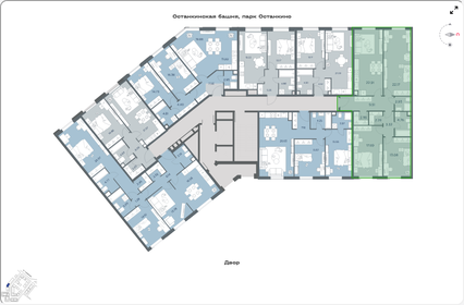 Квартира 100,7 м², 3-комнатная - изображение 2