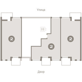 Квартира 89,6 м², 2-комнатная - изображение 2