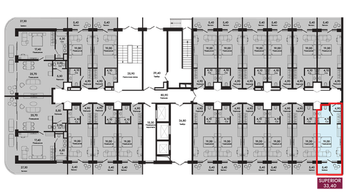 Квартира 33,4 м², студия - изображение 2