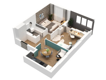 Квартира 53,5 м², 2-комнатная - изображение 2