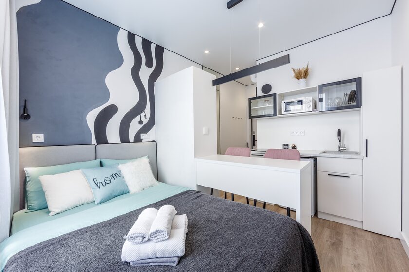 15 м², апартаменты-студия 2 590 ₽ в сутки - изображение 84