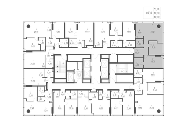Квартира 80,3 м², 2-комнатная - изображение 3