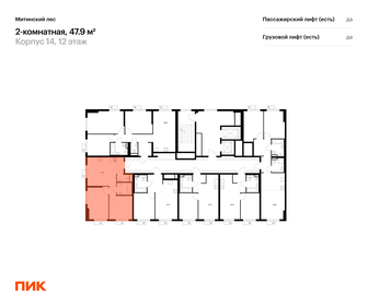 Квартира 47,9 м², 2-комнатная - изображение 2