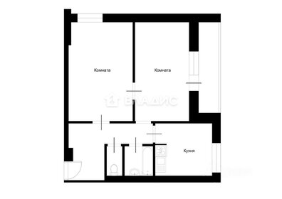 Квартира 52 м², 2-комнатная - изображение 4