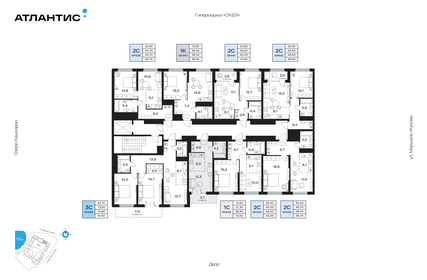Квартира 28,4 м², 1-комнатная - изображение 2