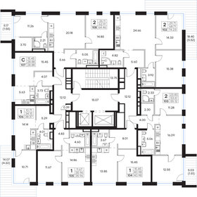 Квартира 55,1 м², 2-комнатная - изображение 2