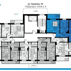Квартира 57,9 м², 2-комнатная - изображение 2