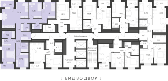 Квартира 118,4 м², 4-комнатная - изображение 2