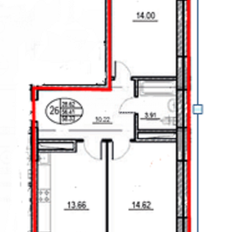 Квартира 58,3 м², 2-комнатная - изображение 4