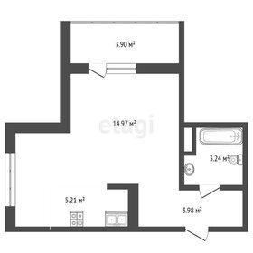 Квартира 31,3 м², студия - изображение 1